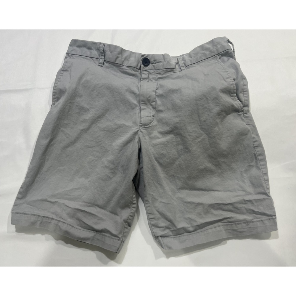 IZOD Chino Shorts Mens 32 Gray Golf